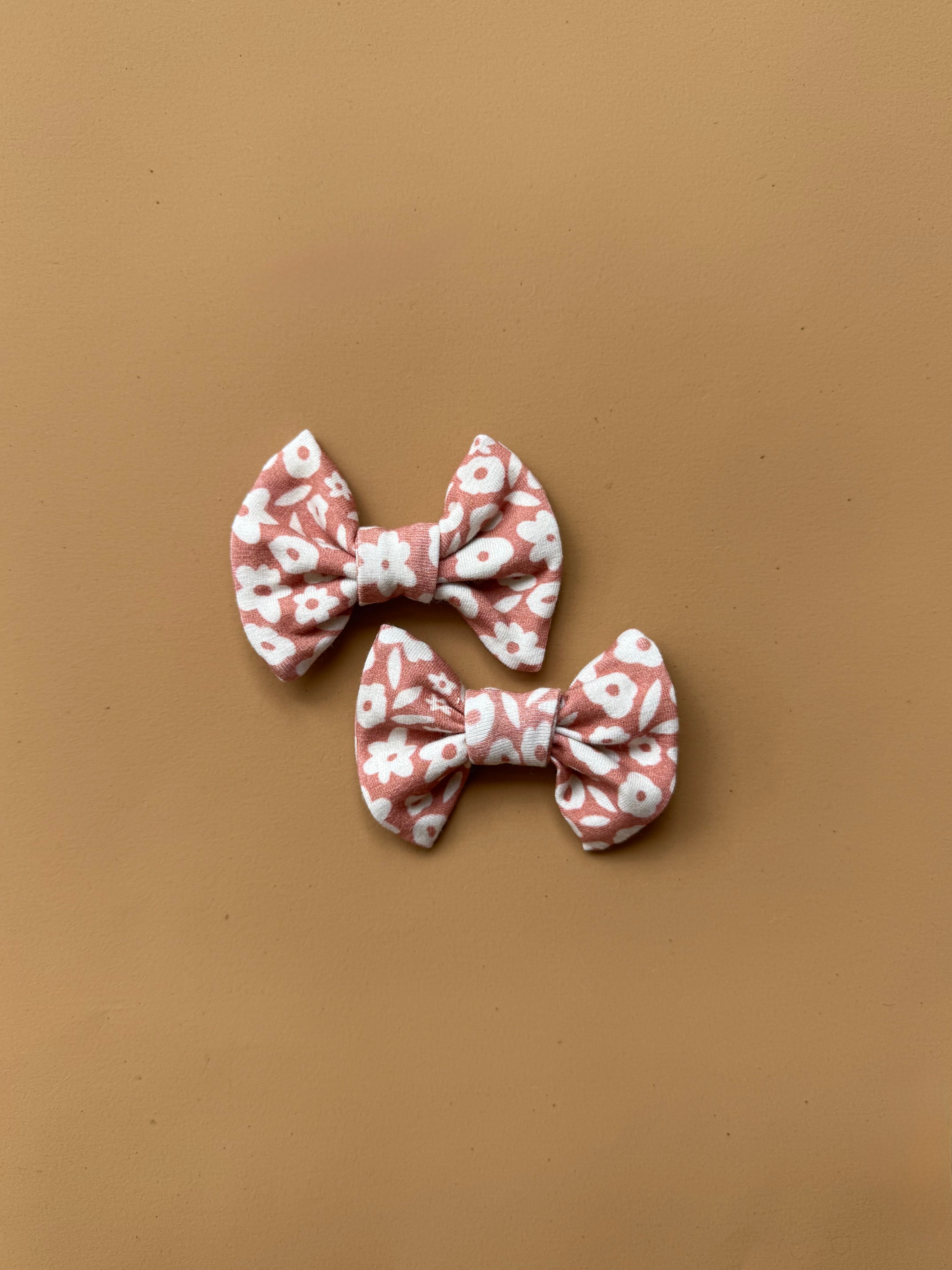 Bow Clip Set - Amie Floral