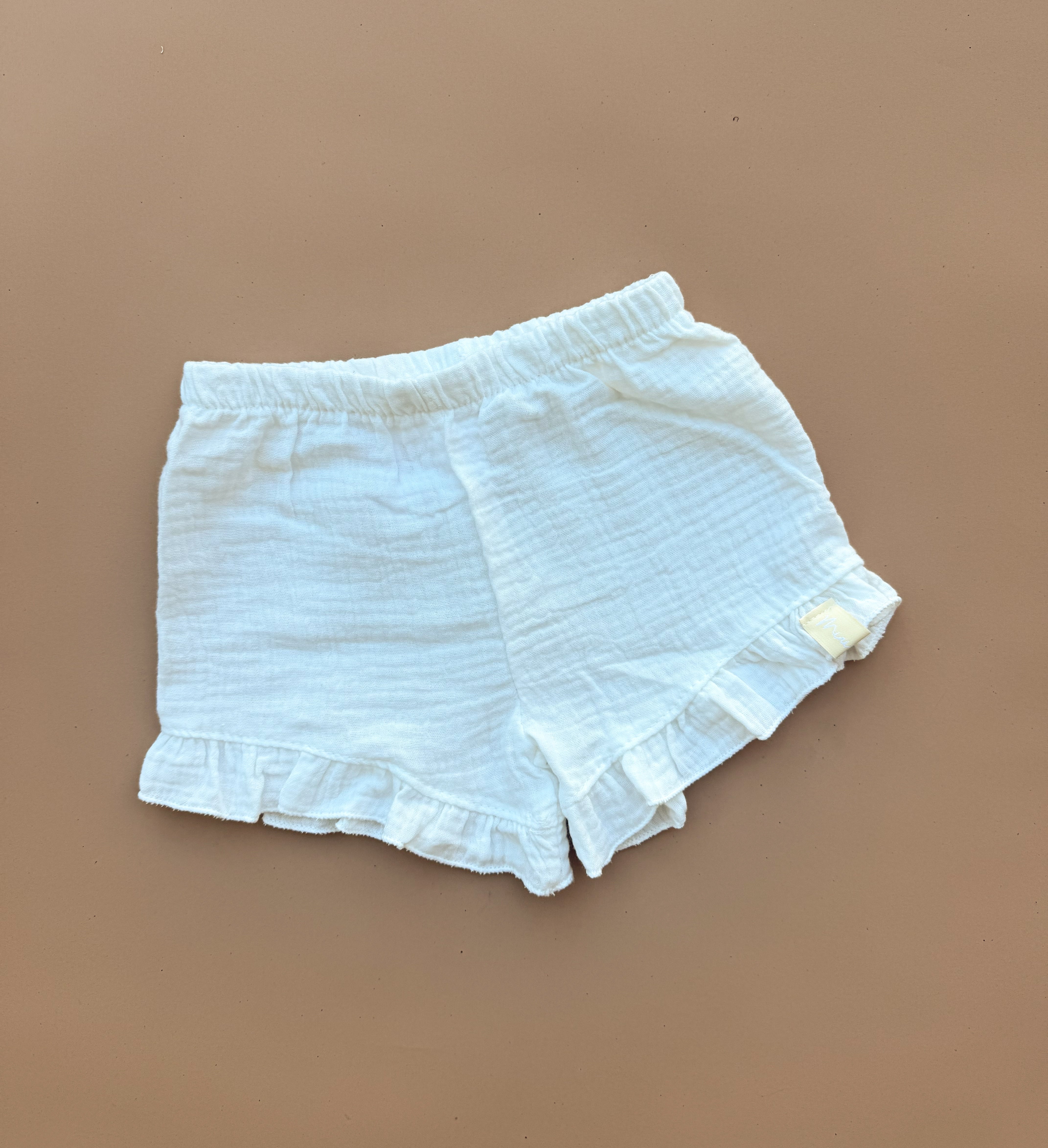 Zia Muslin Shorts - Coconut