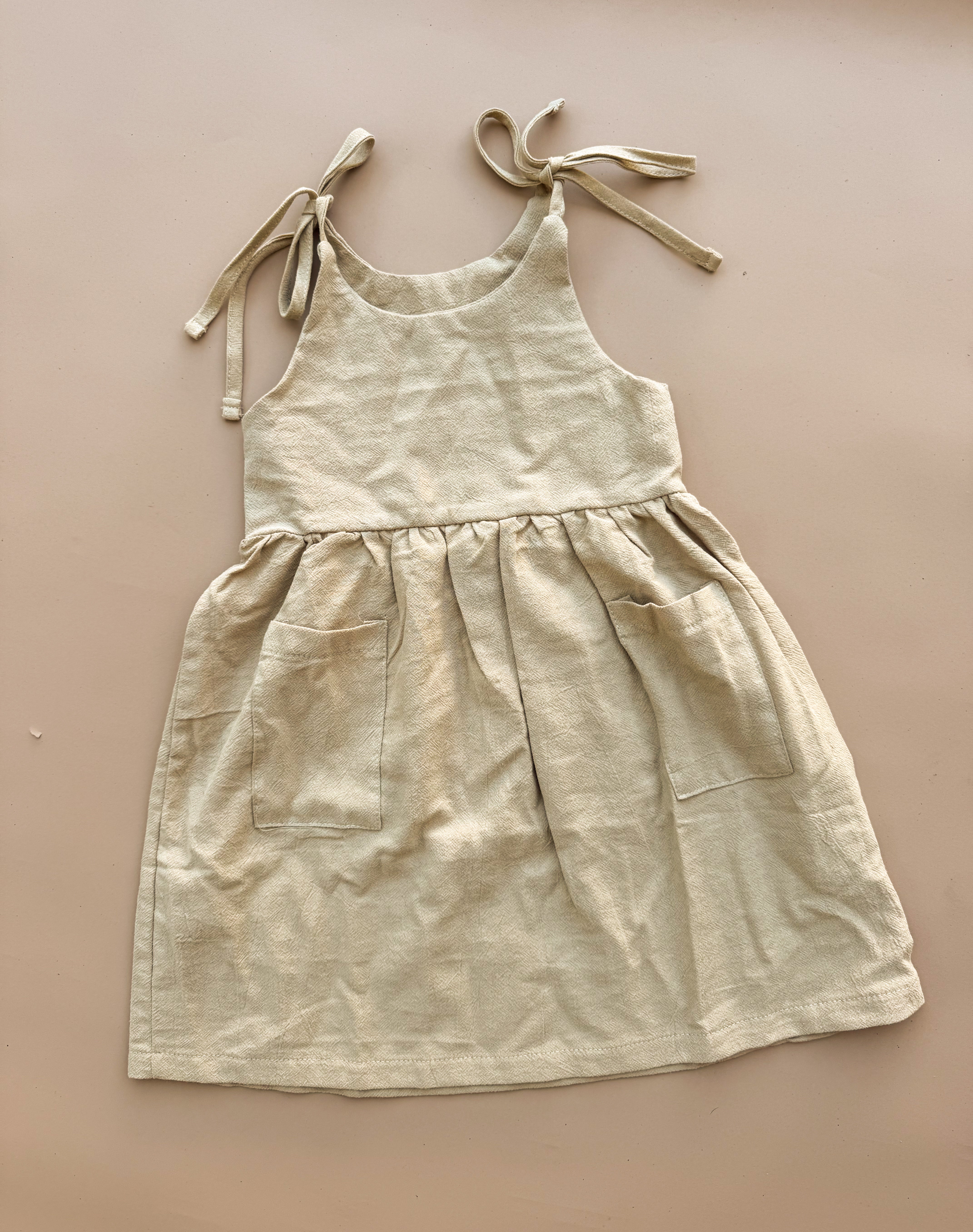 Alhana Dress - Fawn